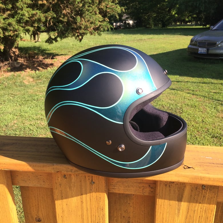 Image of Biltwell custom painted Gringo helmet