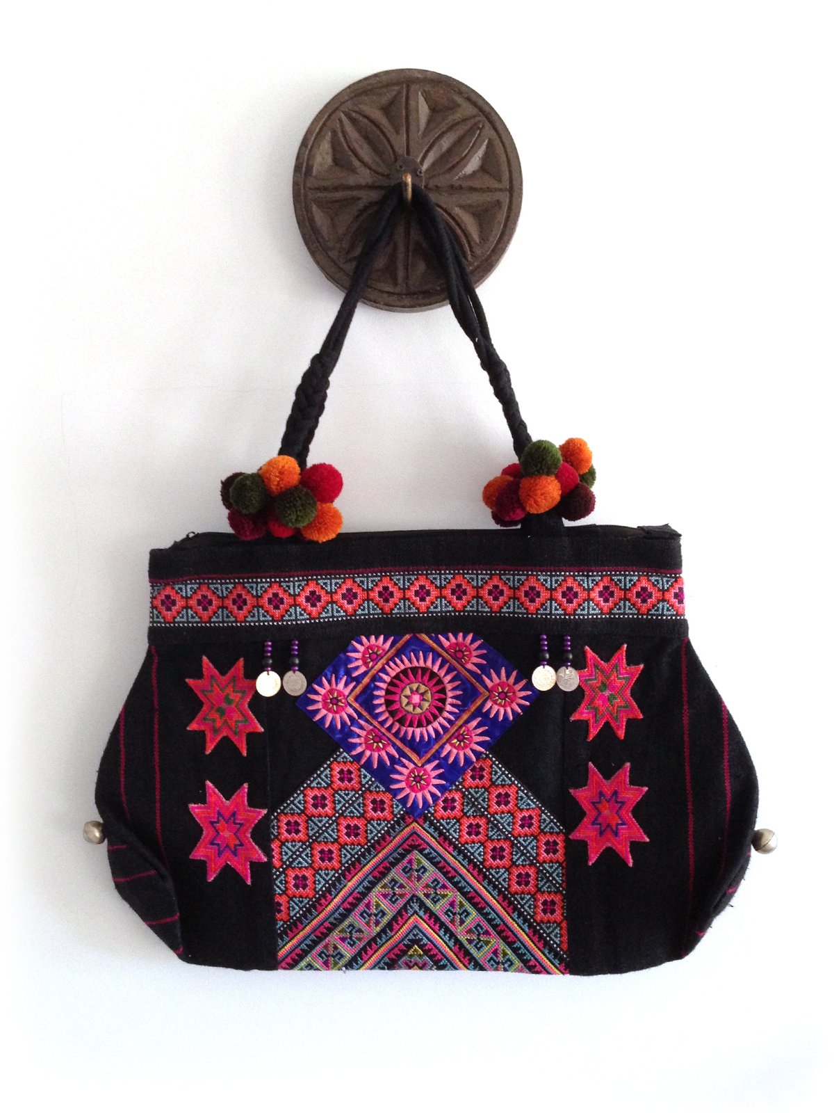 Image of Black Mystic Star Shoulder Bag