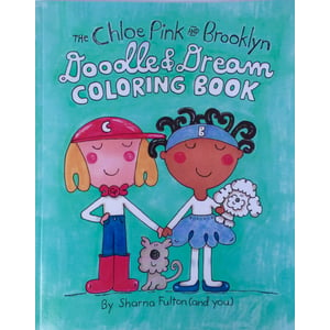 Image of The Chloe Pink and Brooklyn Doodle & Dream Coloring Book 