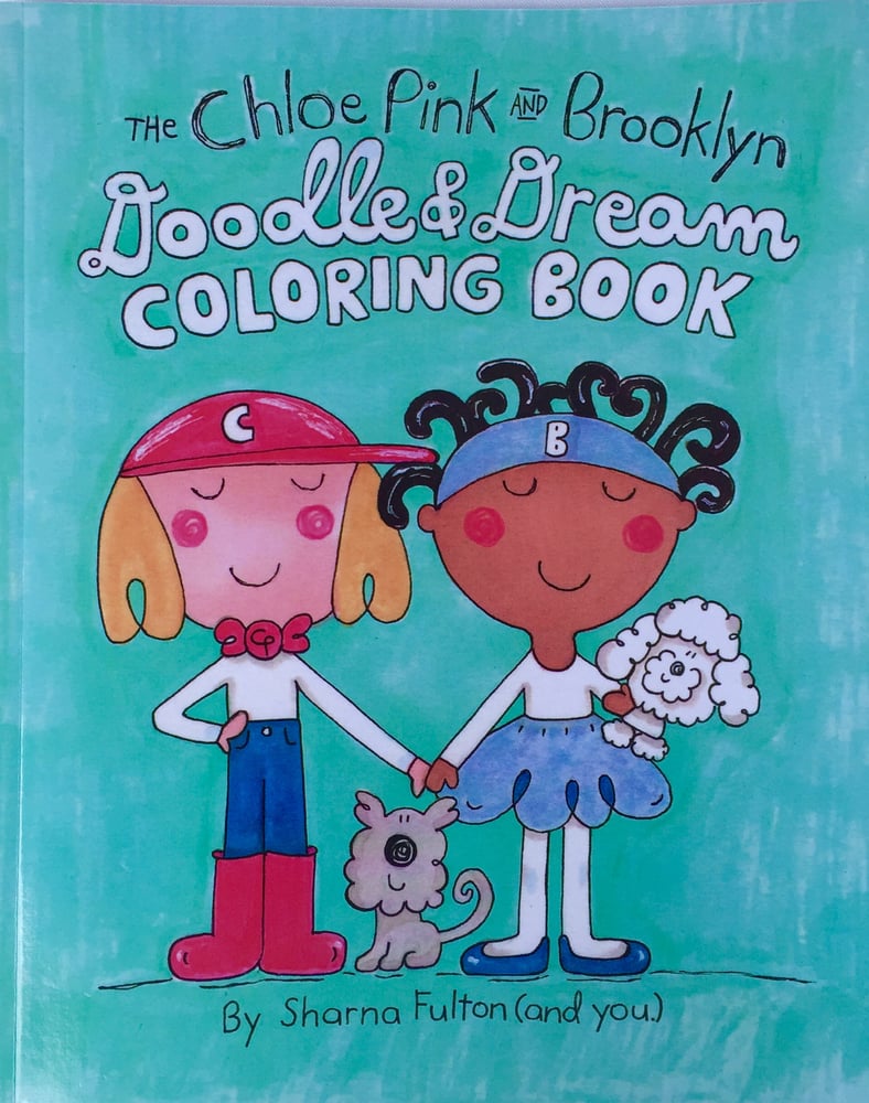 Image of The Chloe Pink and Brooklyn Doodle & Dream Coloring Book 