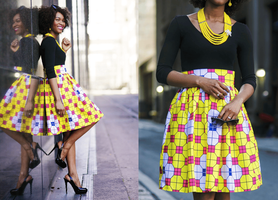 Image of The "CHECKMATE" Full Skirt