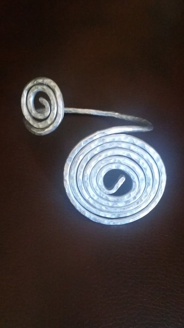 Image of Aluminum Coiled Bangle