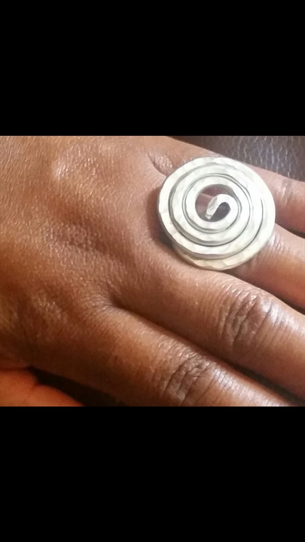 Image of Aluminum Coiled Ring