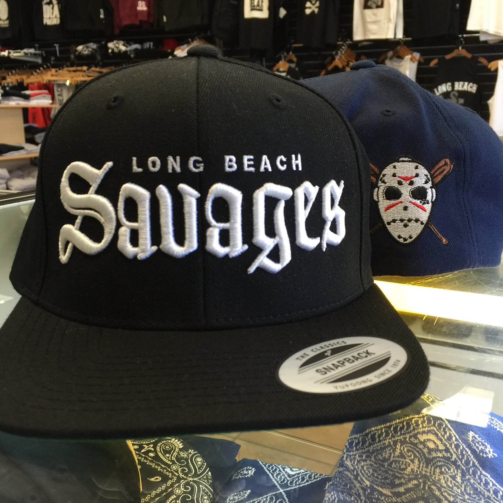 long beach snapback hat