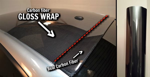 Image of Full Gloss Carbon Fiber Wrap