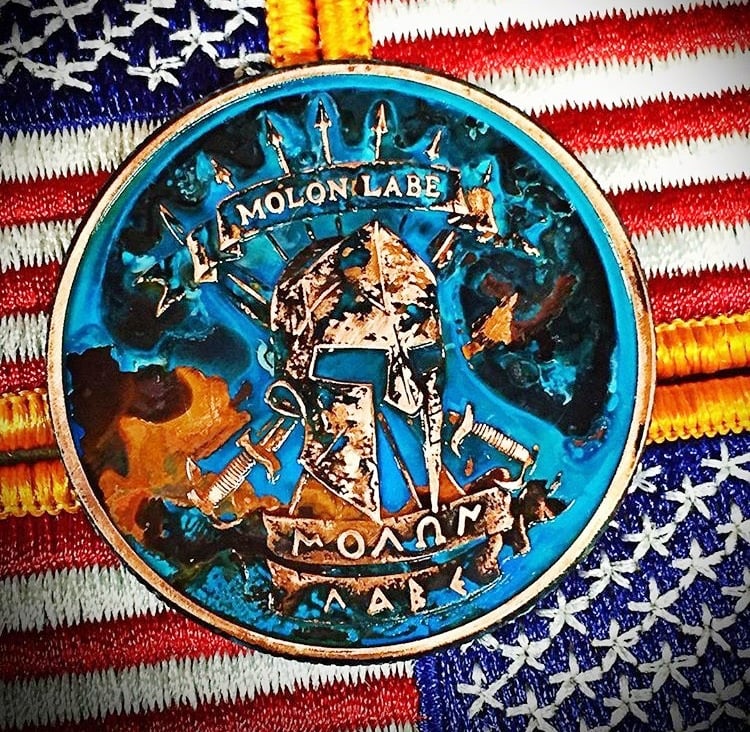 Image of Spartan Battleworn Coin