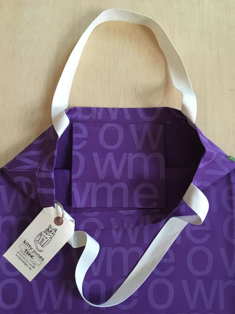 Image of meow tote (orchid)