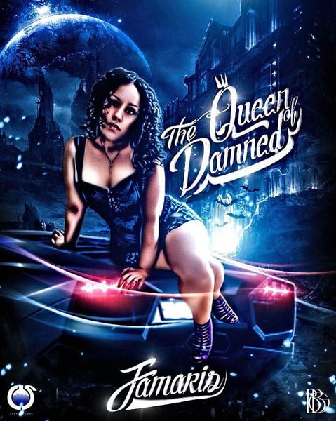 Image of Jamaris "Queen of the Damned" Poster