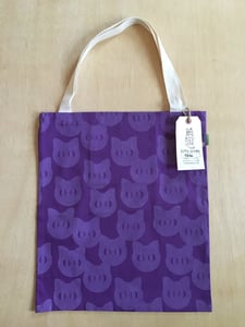 Image of catface tote (orchid)