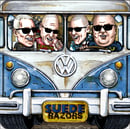 Image of Suede Razors "Berlin or Bust" German Flag colored vinyl (13 copies left)