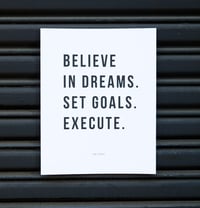 Believe in Dreams Print