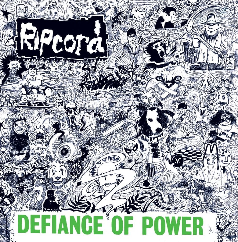 Image of Ripcord - Defiance Of Power (Expanded Version) Ltd Edition Double Coloured Vinyl LP with CD included