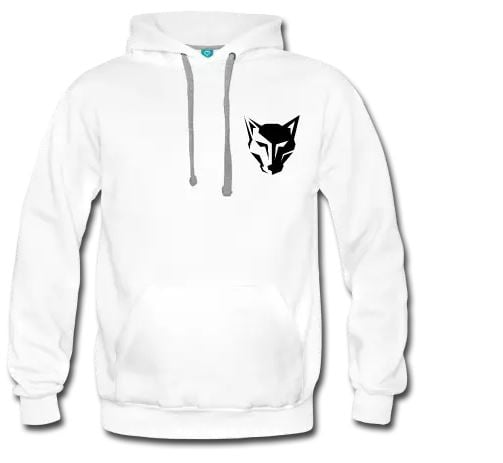 Image of Snow Wolf Hoodie - Lone Wolf 