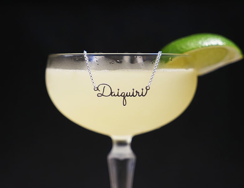 Image of Daiquiri Cocktail Necklace