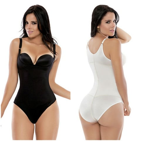 Image of Latex Panty Body Shaper Suit #1061A