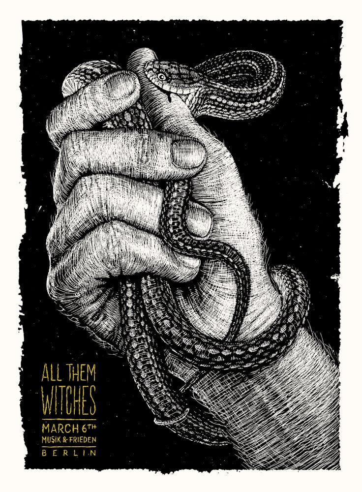 Image of »All Them Witches« Gig-Poster