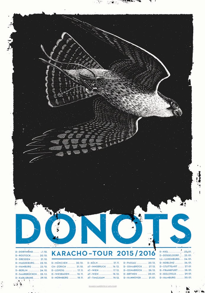 Image of »DONOTS« Gig-Poster