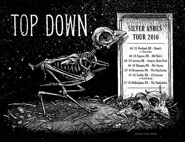 Image of »Top Down« Gig-Poster