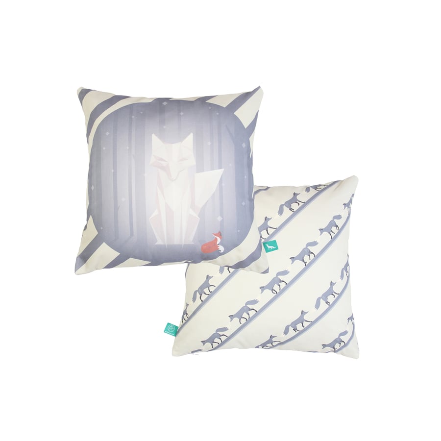 Image of "1001 Nights Of Snow" Cushion Cover