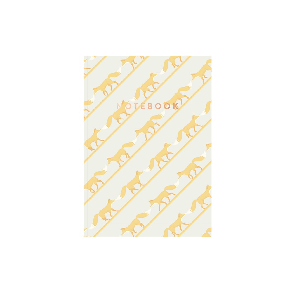 Image of Quinnstripe Notebook (Sundrenched Yellow)