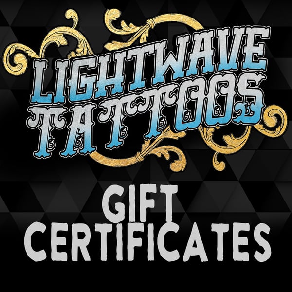 Image of Lightwave Tattoos Gift Certificate 