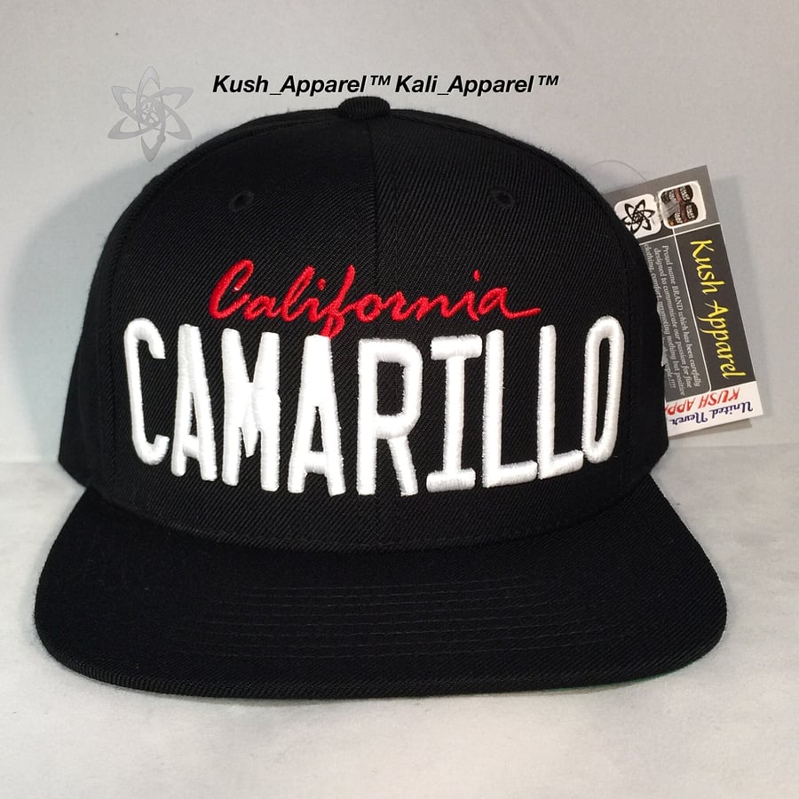 Image of California CAMARILLO license plate