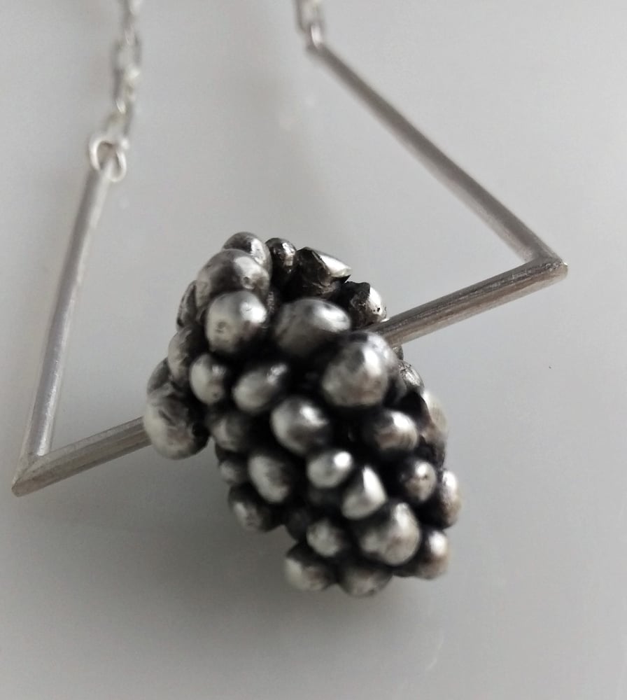 Image of Silver Bubble Necklace
