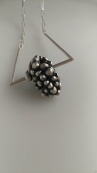 Image 3 of Silver Bubble Necklace