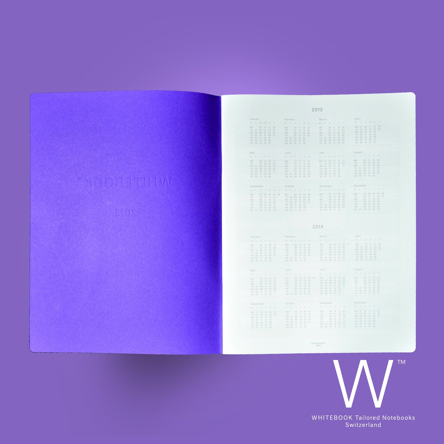 Image of WHITEBOOK PLANNER «2026», C026, Monthly and weekly planner