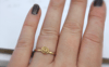 briar rose ring . 14k yellow gold