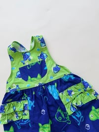Image 1 of O kids Minis Vintage fish summer romper size 3 years 