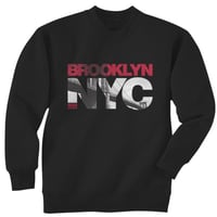 Image 1 of BROOKLYN NYC SWEATSHIRT - BLACK 