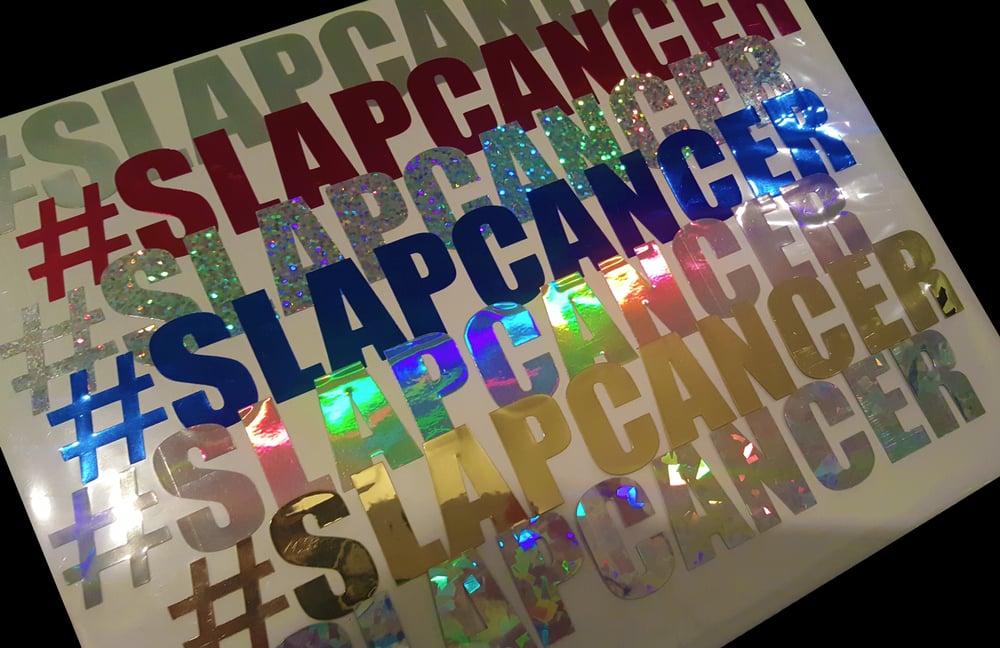 #SLAPCANCER Stickers