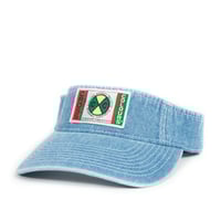 Image 4 of Cross Colours - CLASSIC LABEL VISOR HAT