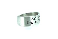 Image 2 of Set your life on fire ring