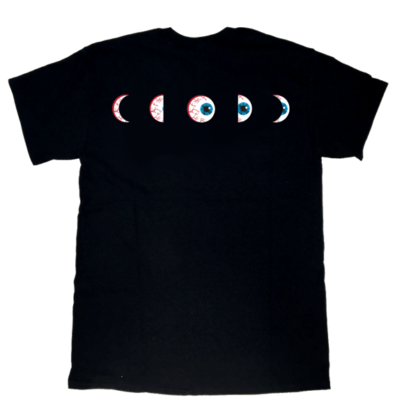 Image of Eyeball Moon Phase T-Shirt