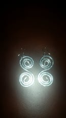 Image 1 of Aluminum Coiled Earrings