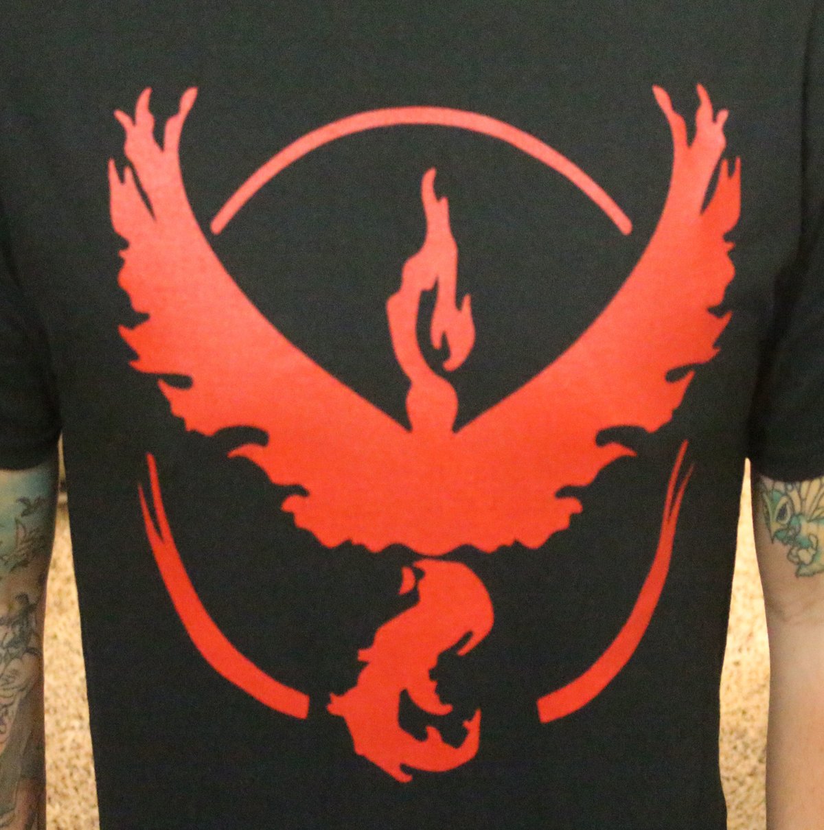 Image of Team Valor Logo Short Sleeve Tee - Black