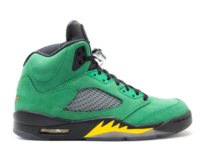 Shoe Slingers Air Jordan 5 Retro Oregon Ducks