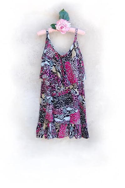 Image of Wild at Heart Breastfeeding Mini Maxi dress