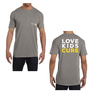 Image of "Love.Kids.Cure." T-Shirt (Grey)