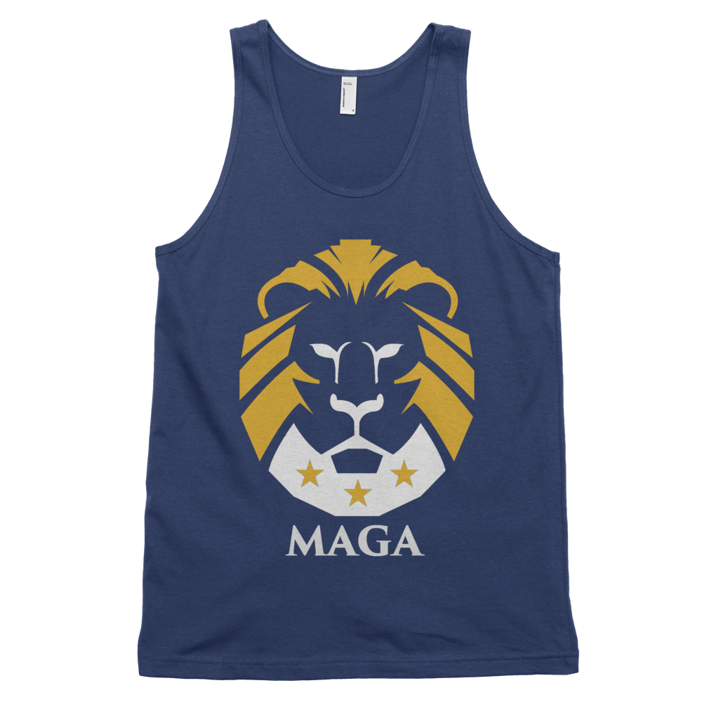 Image of Trump LION Tank Top -- MAKE AMERICA GREAT AGAIN ---