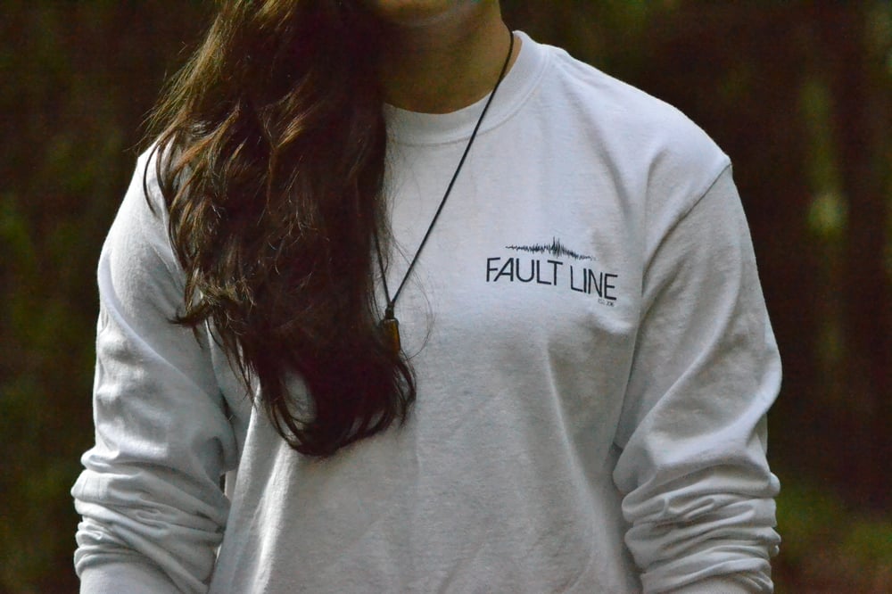 Image of Basic Long Sleeve Tee (White)