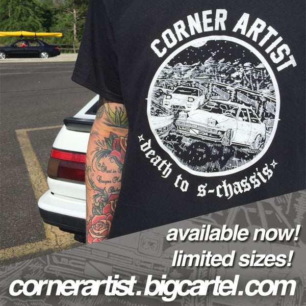 Image of Corner Artist "Death to S-Chassis" T-Shirt