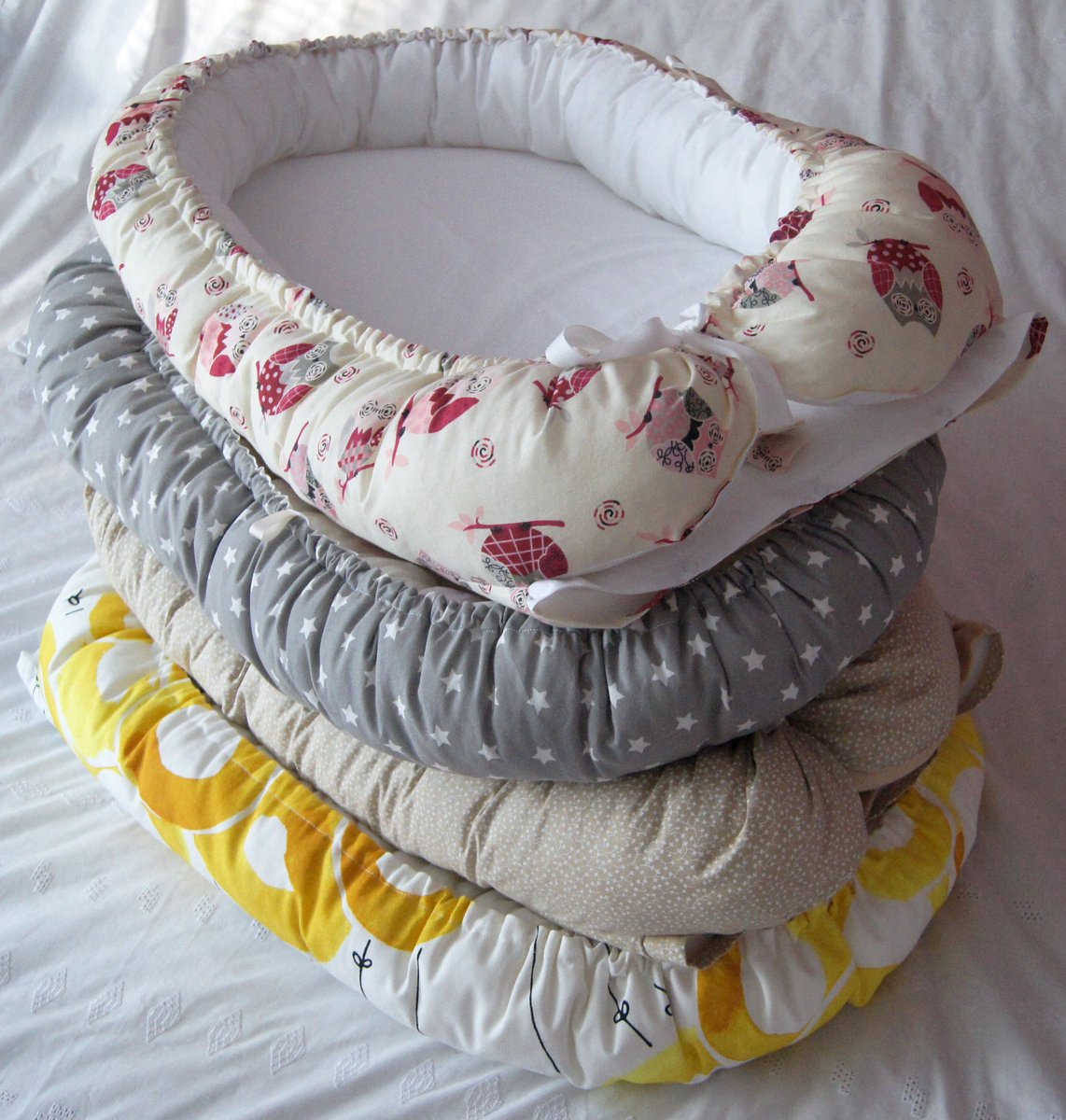 The Fox and Bow Studio — Custom made Grand Large Baby Nest Travel Cot Co sleeper sleepping