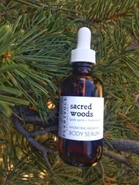 Sacred woods body serum// frankincense + palo santo