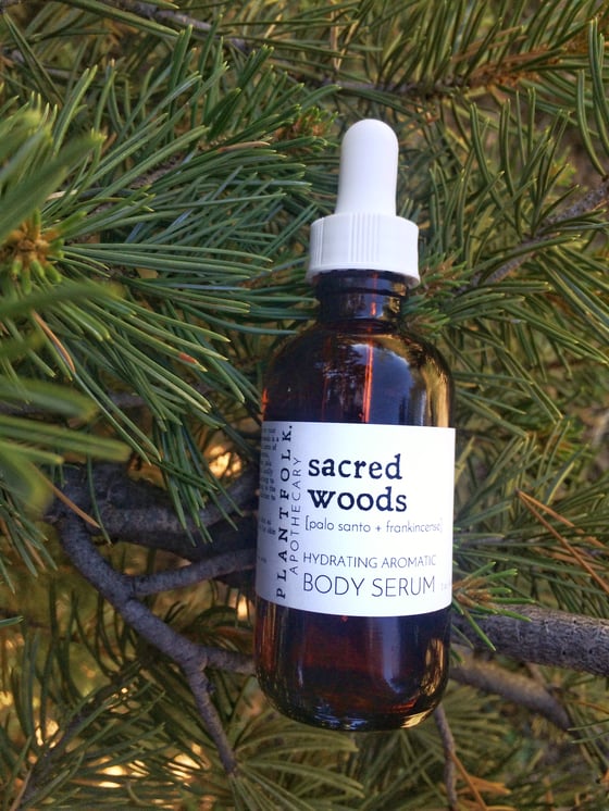 Image of Sacred woods body serum// frankincense + palo santo