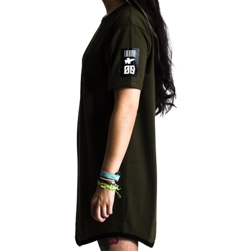 Image of ‘Metal 02’ Tshirt (Army Green)