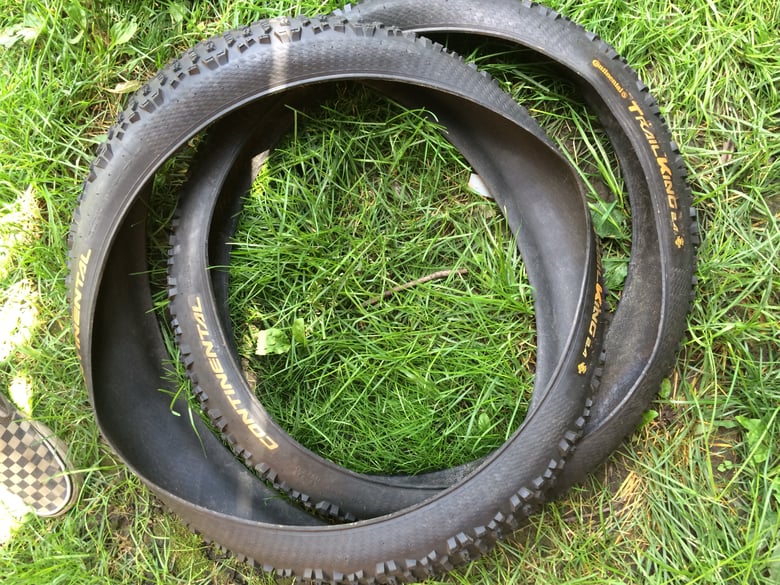 Image of Continental Trail King 26 x 2.4 Huge Tires!