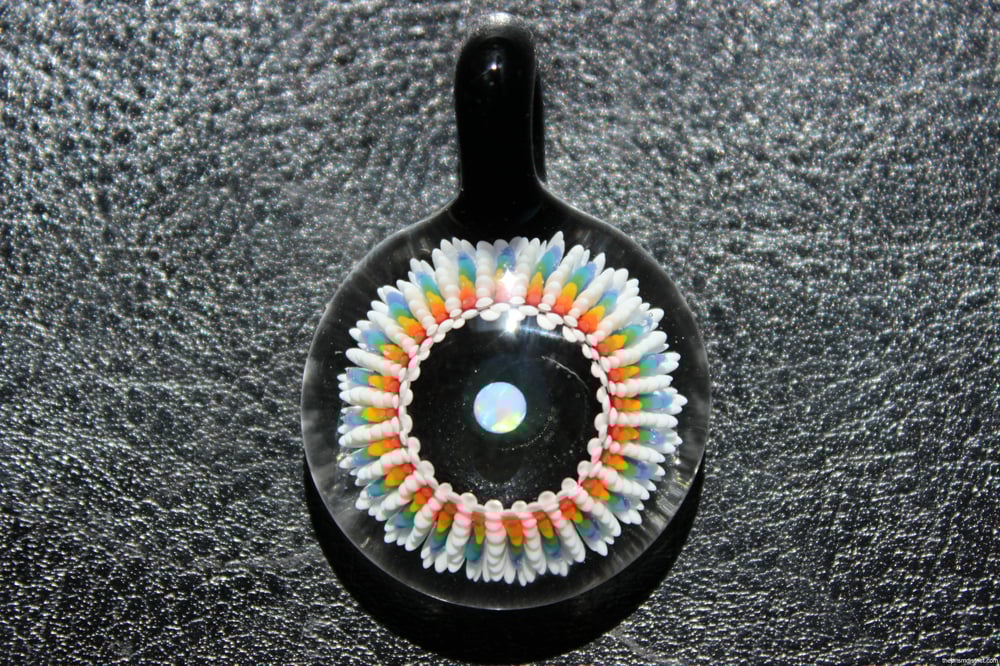 Image of SteveH Glass DotStack Opal OG Pendant
